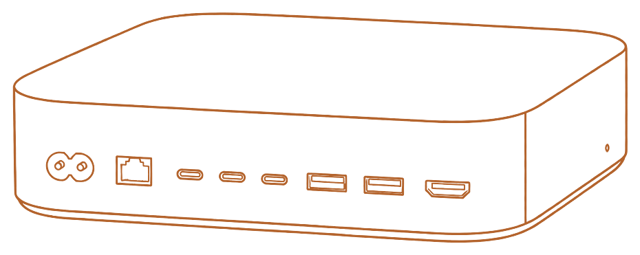 Technical line drawing of the machine supplied as The Office